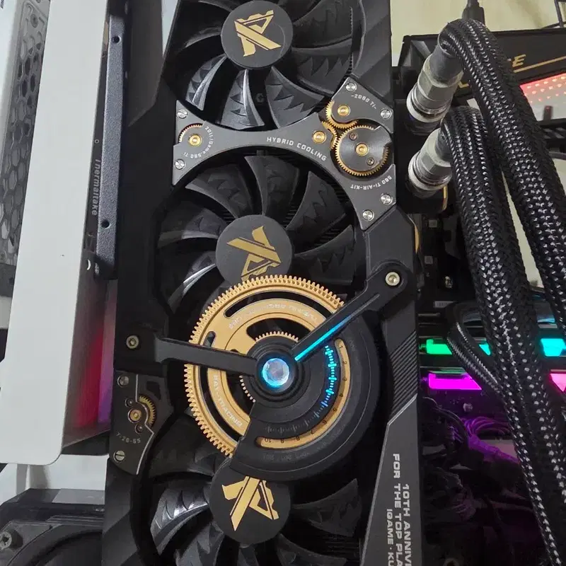 컬러풀 iGame 지포스 RTX 2080 Ti 쿠단 10주년 기념 그래픽카드