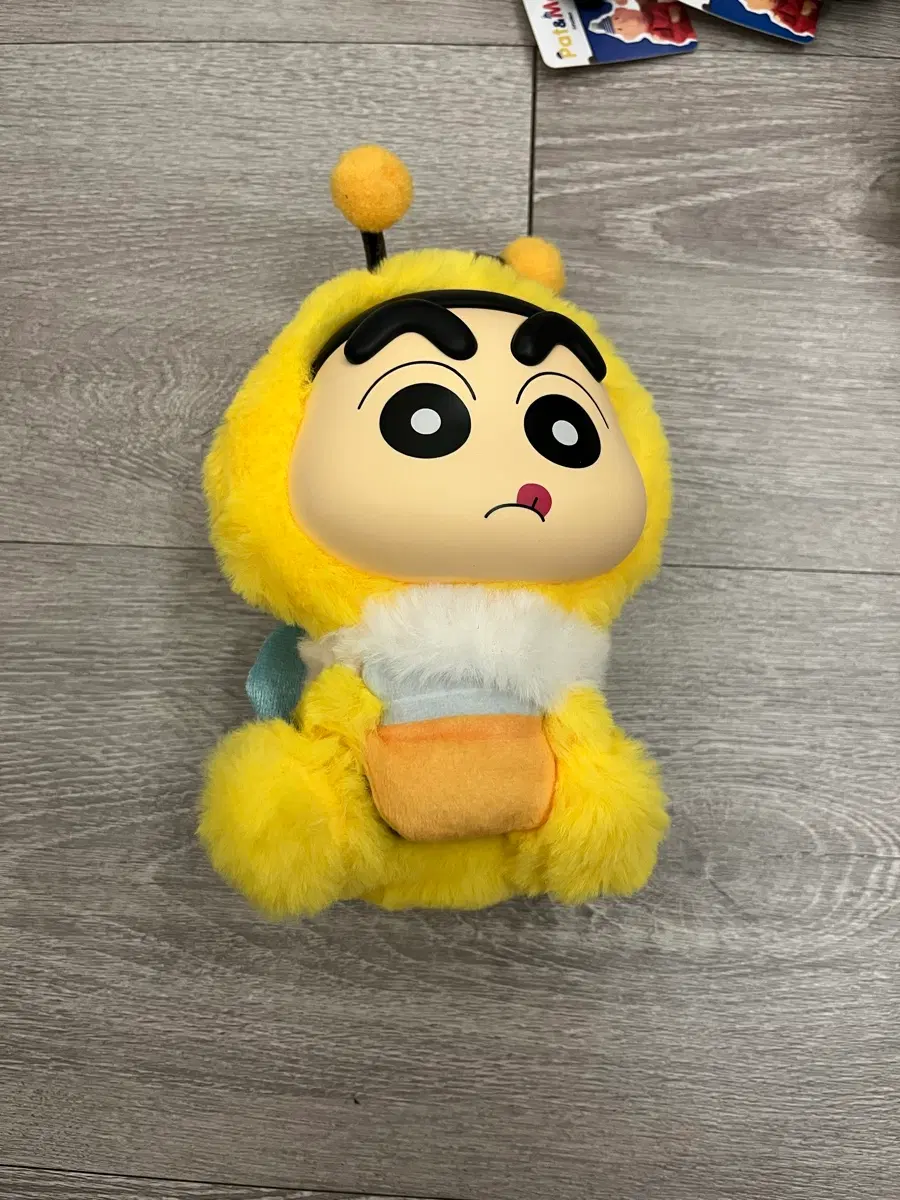짱구 라부부 동물 시리즈 꿀벌 인형 피규어