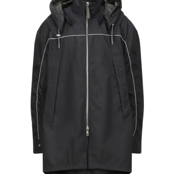 ARMANI EXCHANGE REMOVABLE HOODED JACKET