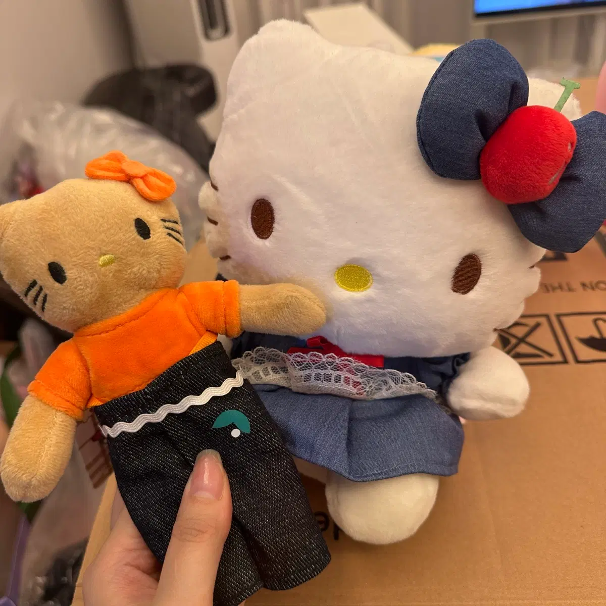 헬로키티 인형 일괄 청키티 롱다리키티