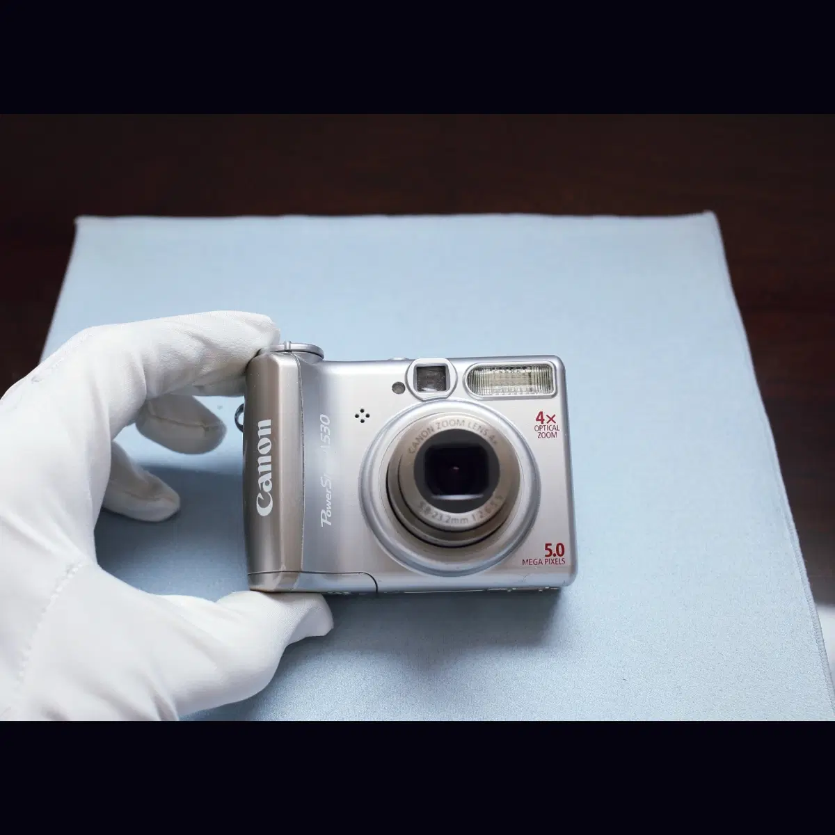 캐논 <한글> canon 파워샷 A530 실버 빈티지 디카
