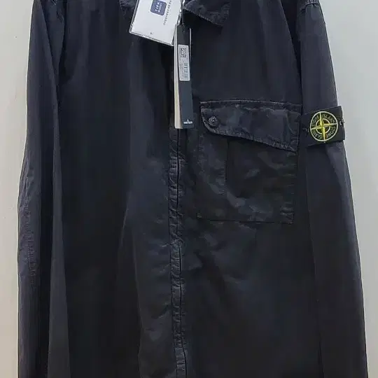 [2195]스톤아일랜드 블랙 오버셔츠 XL100~105 새상품급