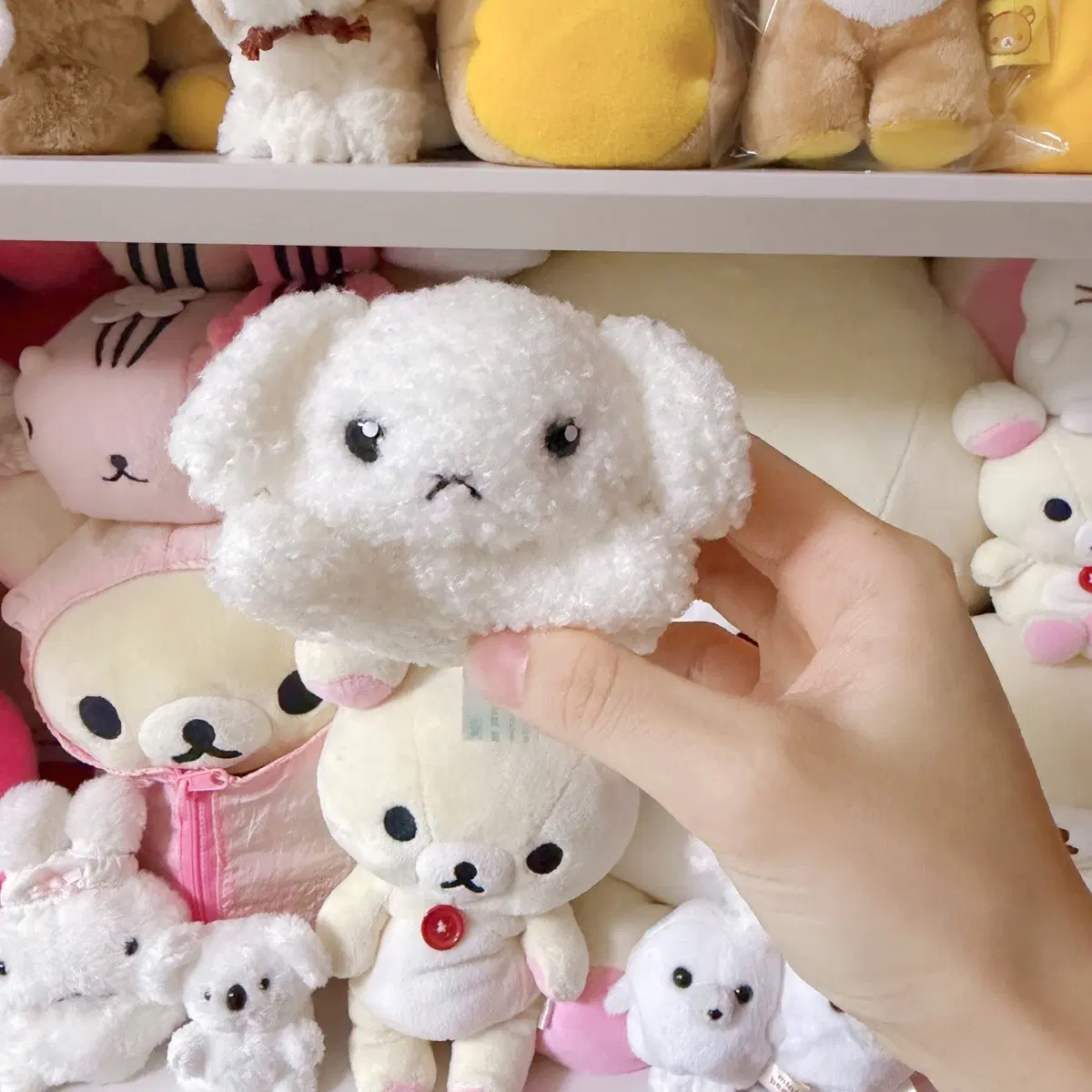 산엑스 고전 부르부르도그 자석인형