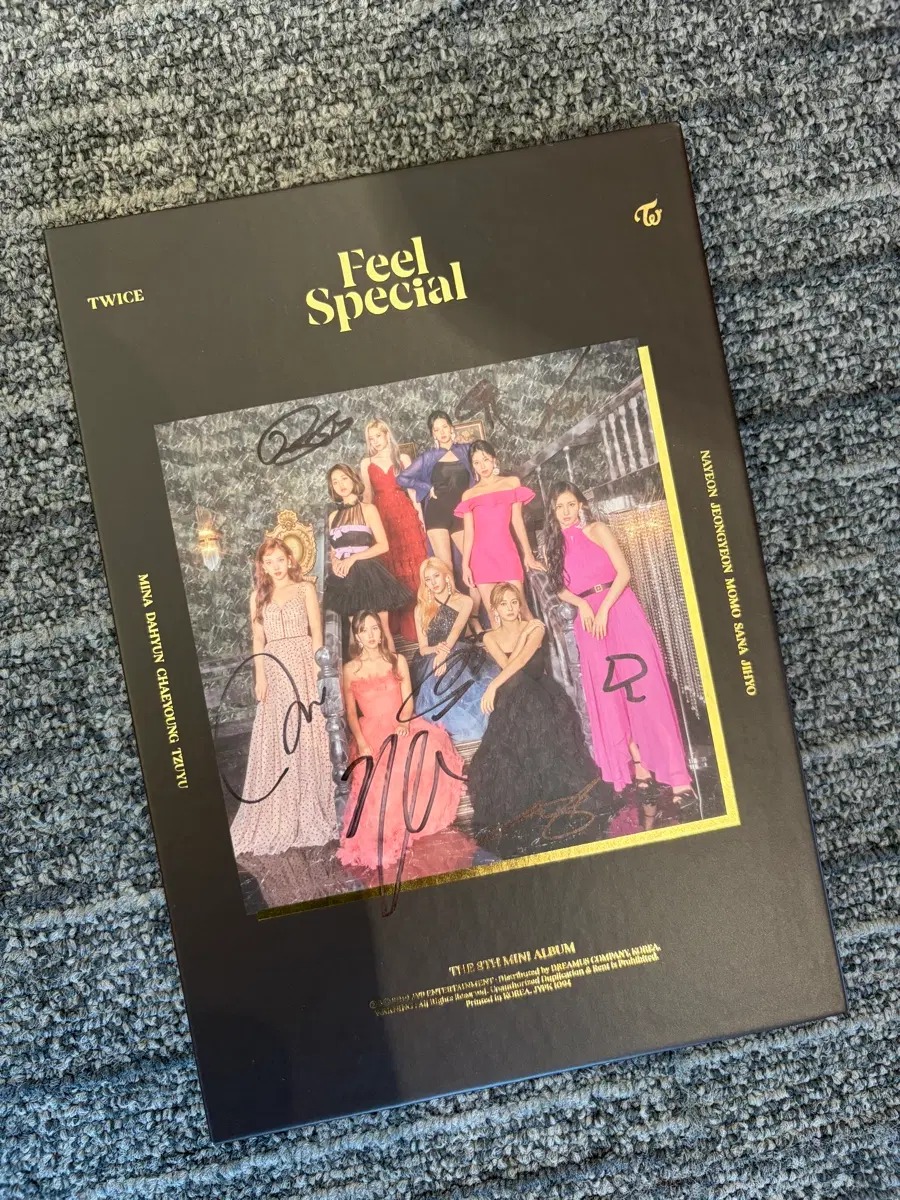 트와이스 Feel Special 앨범 사인 CD