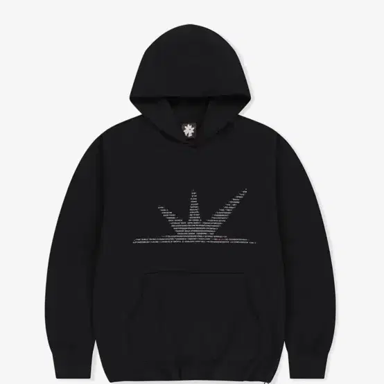 급! 썬러브투어 ASCII Daybreak LS Hooded Tee Black 후드티