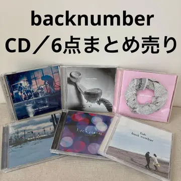 backnumber / CD 6점 묶음 판매 싱글 앨범