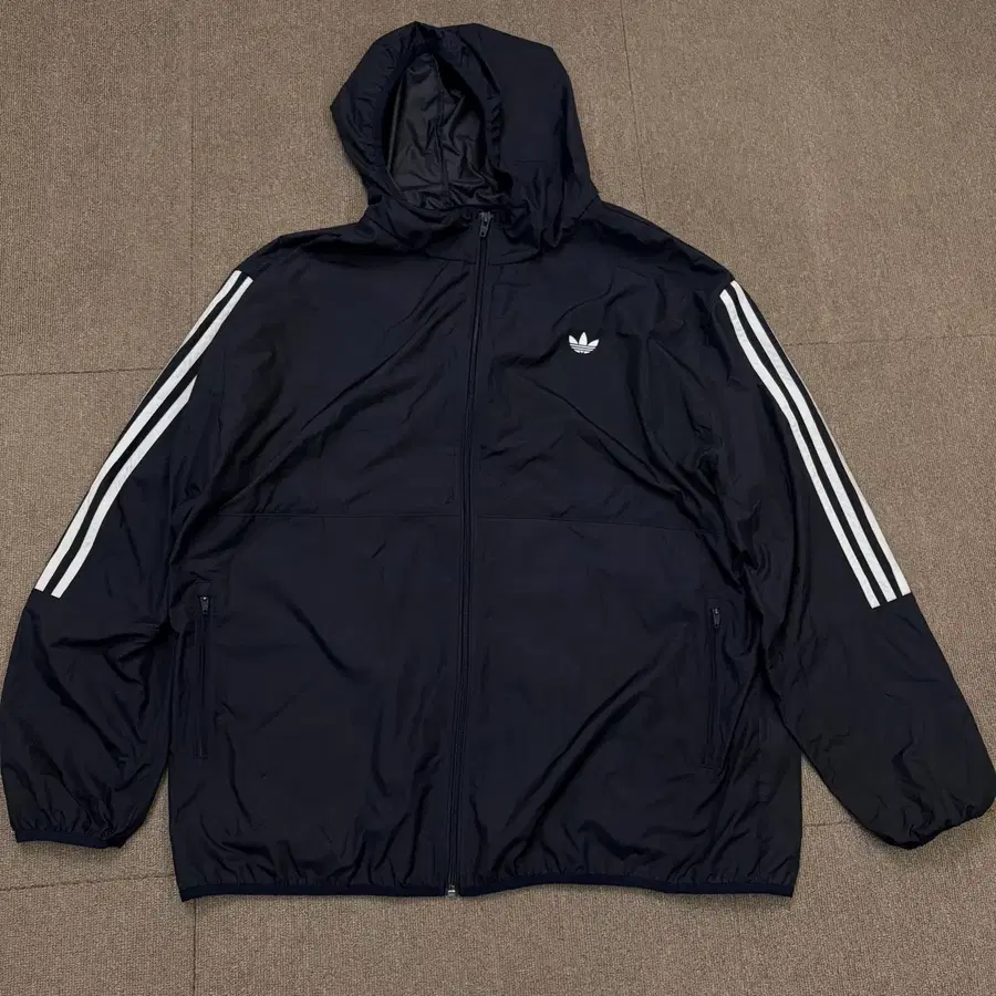 아디다스 오리지널 스케이드보딩 후드 바람막이 2xl