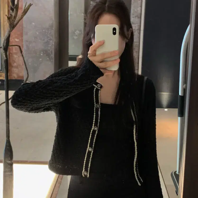 베니토 로지믹스 트위드 가디건