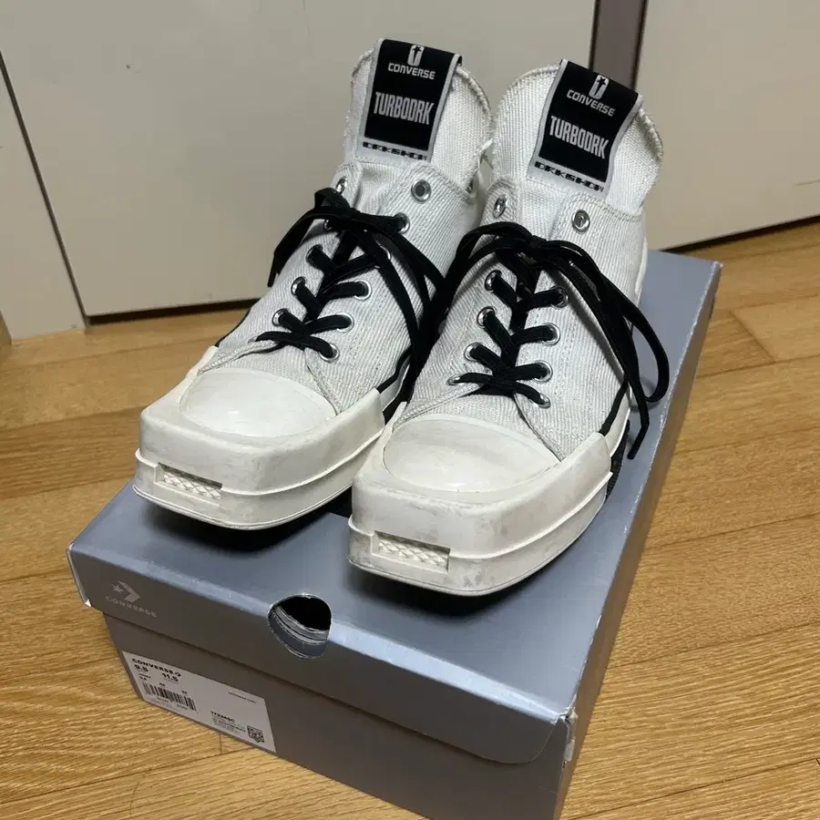 [275] 컨버스 x 다크쉐도우 터보다크 척 70 로우 릴리 화이트