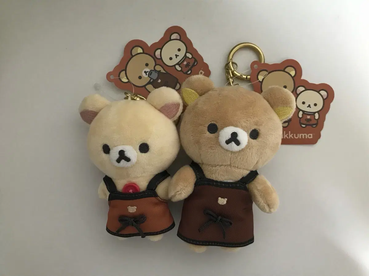 리락쿠마 코리락쿠마 홈카페 인형 마스코트 키링 일괄