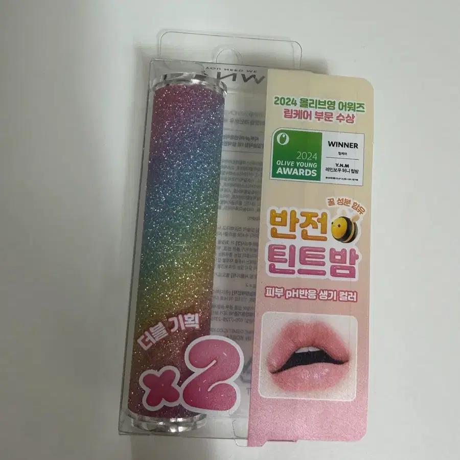 와이엔엠 레인보우 허니 립밤