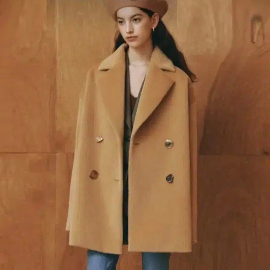아이아이(EYEYE) 노아 하프코트 프리사이즈 새상품