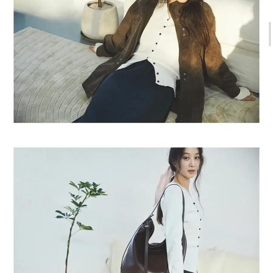 려원 가방 루에브르 Flottant hobo large - soft brown