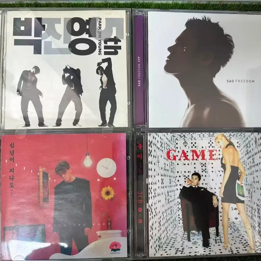 4장일괄 박진영 4집 5집 놀이 Sad Freedom 개봉cd