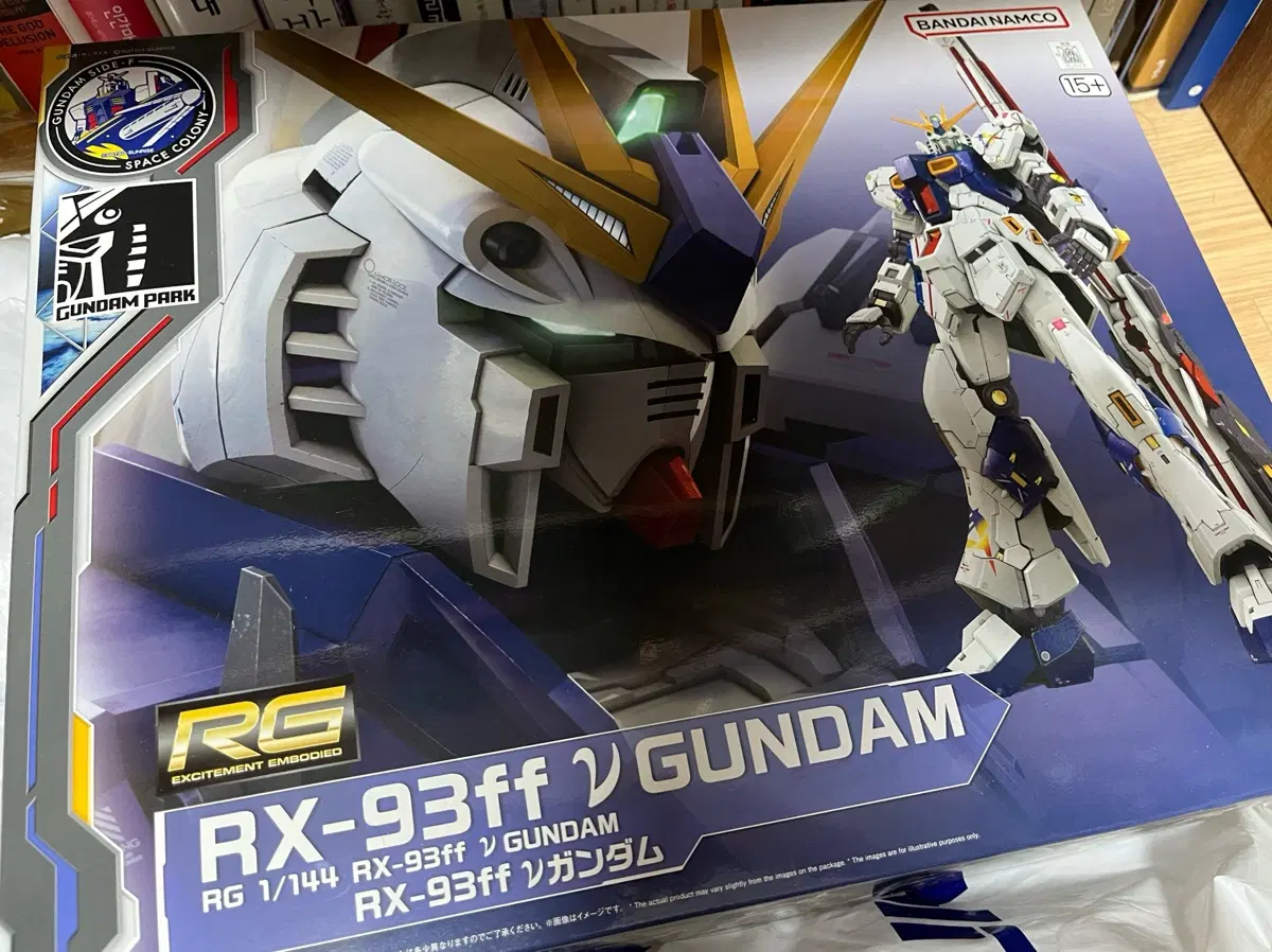 [미개봉] RG RX-93ff 뉴건담 (일본 사이드-F 한정)