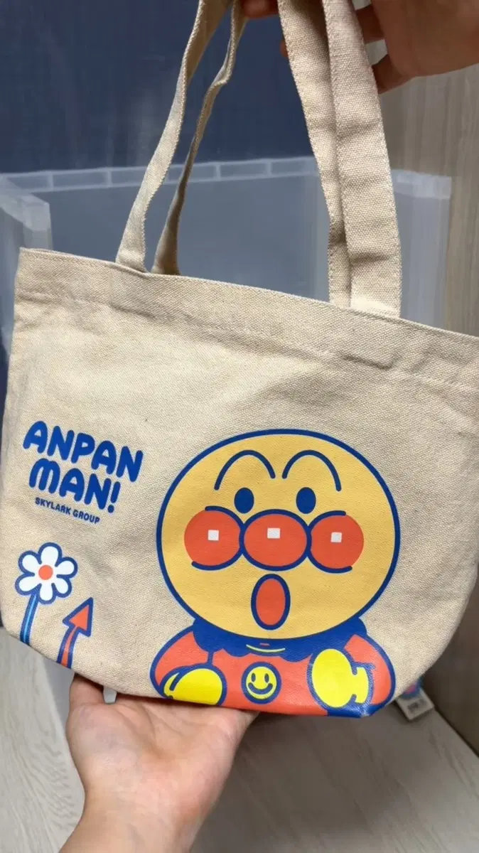 호빵맨 미니 에코백 토트백