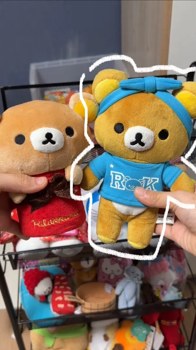 고전 산엑스 리락쿠마 인형