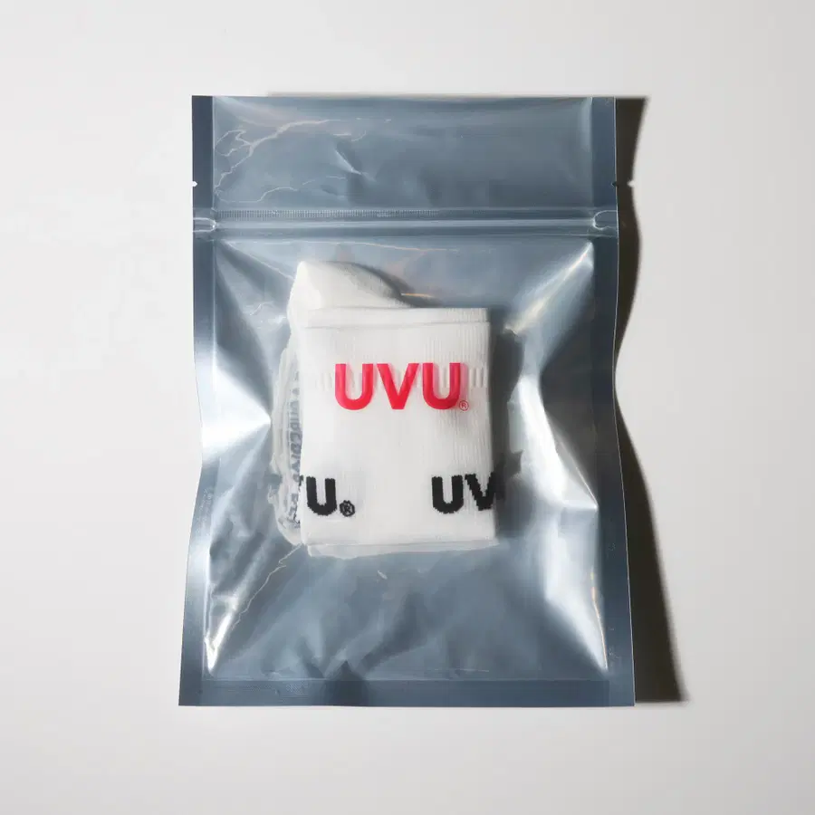 UVU 퍼포먼스 러닝 삭스 양말 화이트