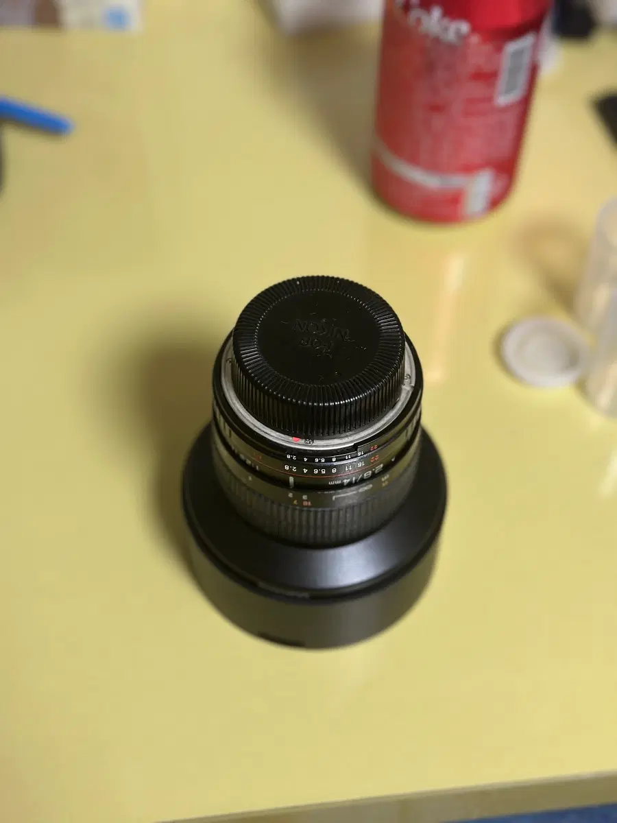 삼양 14mm 2.8 니콘 F 마운트 수동 렌즈