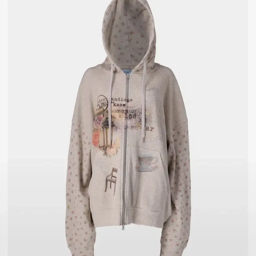 [구해요] 혼쿄 In Wonderland Stone Hoodie 후디 후드집업