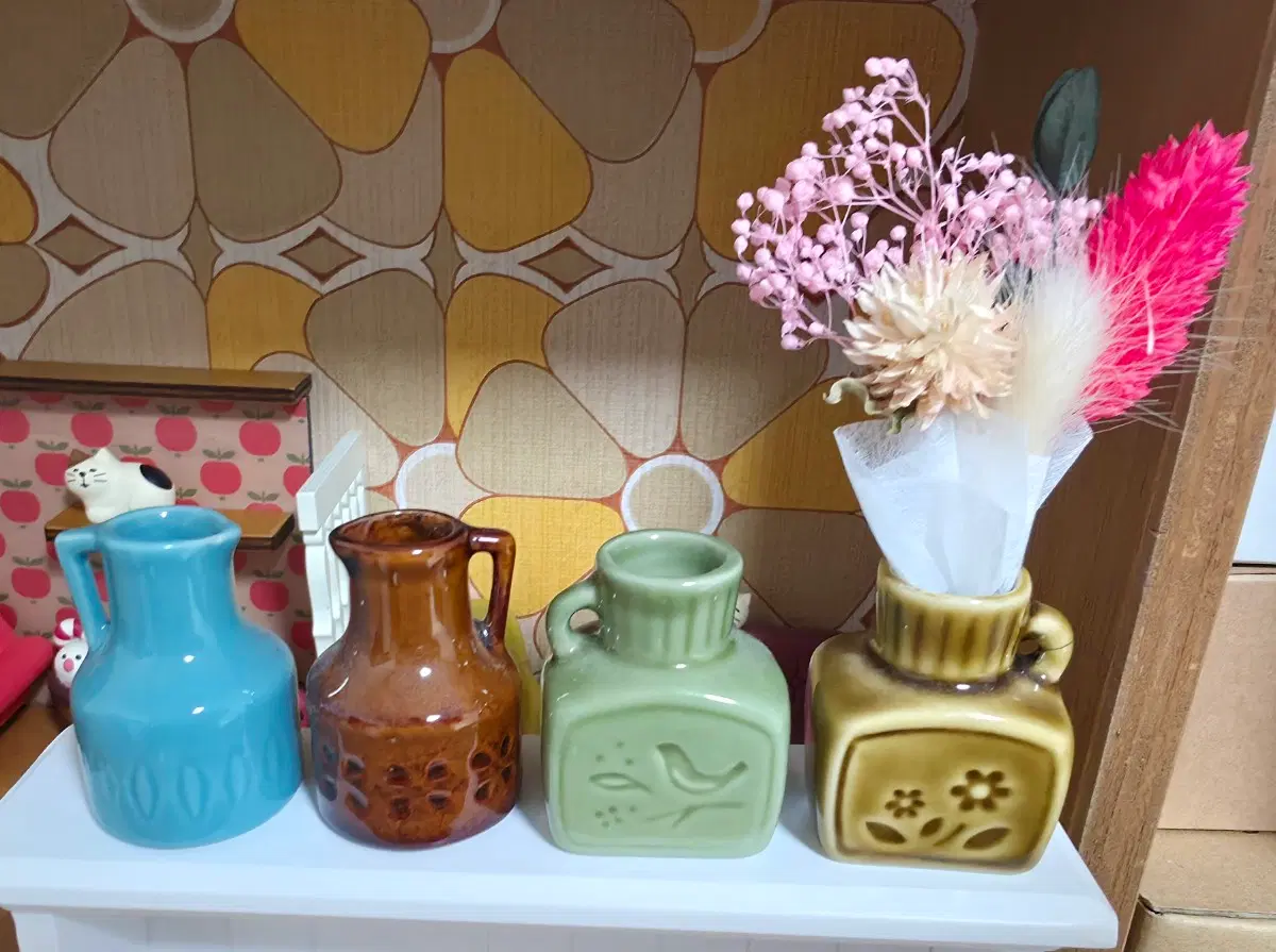 데꼴 koti 미니어처 화병 set