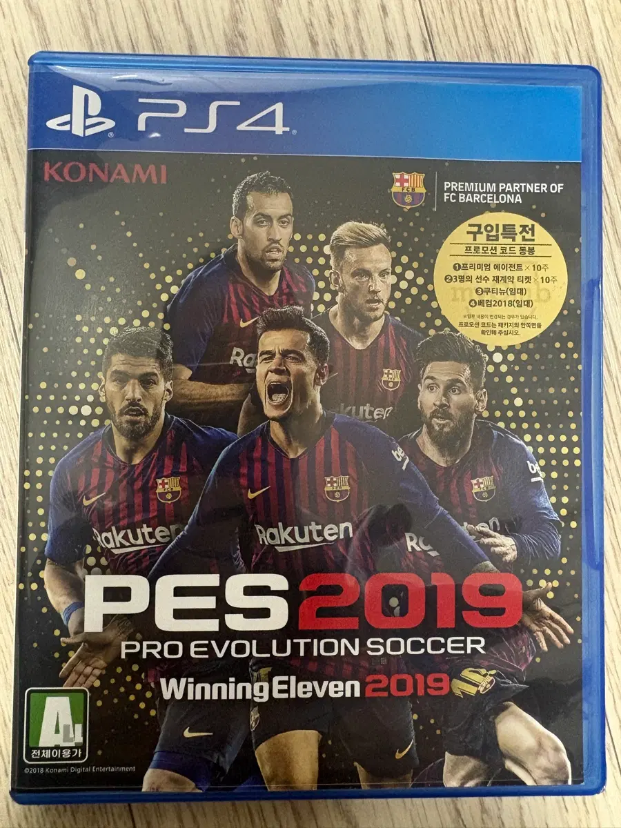 ps4 PES 2019 위닝 일레븐