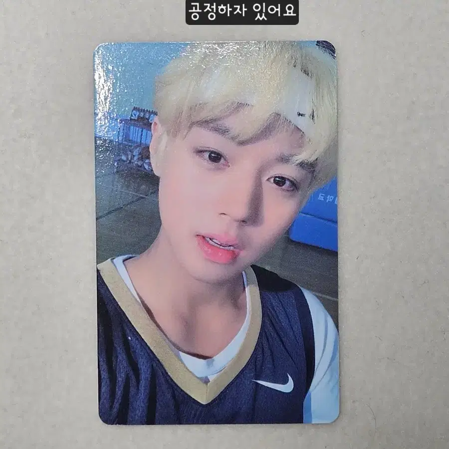 박지훈 시그 시즌그리팅 포카