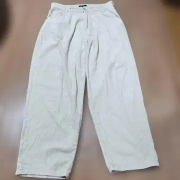 BEAMS HEART 코듀로이 팬츠 아이보리 L