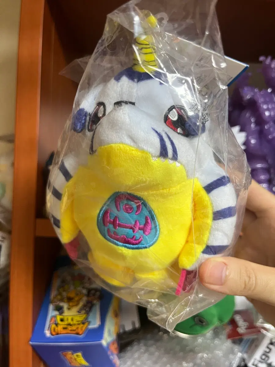 디지몬 인형 치비 파피몬