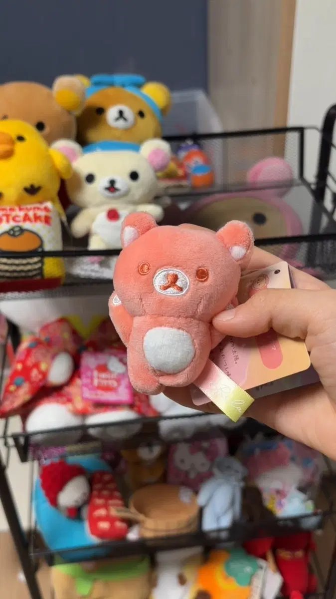 리락쿠마 날씨 마스코트 인형 키링