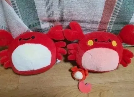 꽃게 인형 2+1) 봄이+가을이+ 꽃게 키링