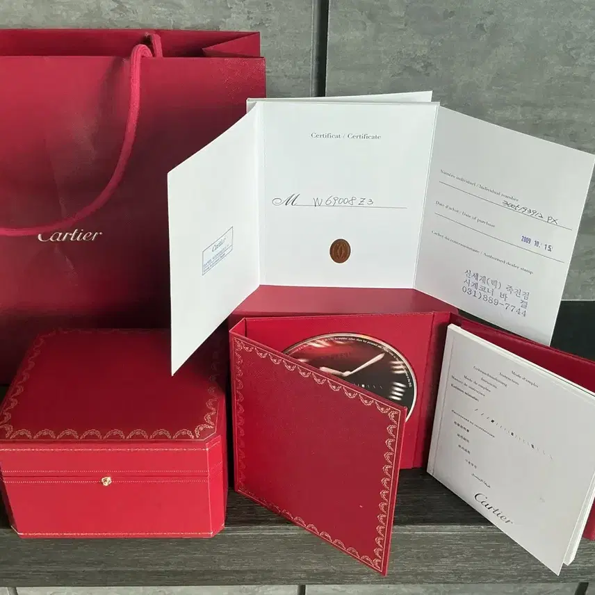 까르띠에 CARTIER 발롱 블루 드 18k 옐로우 골드 콤비 워치 36mm 사진 3