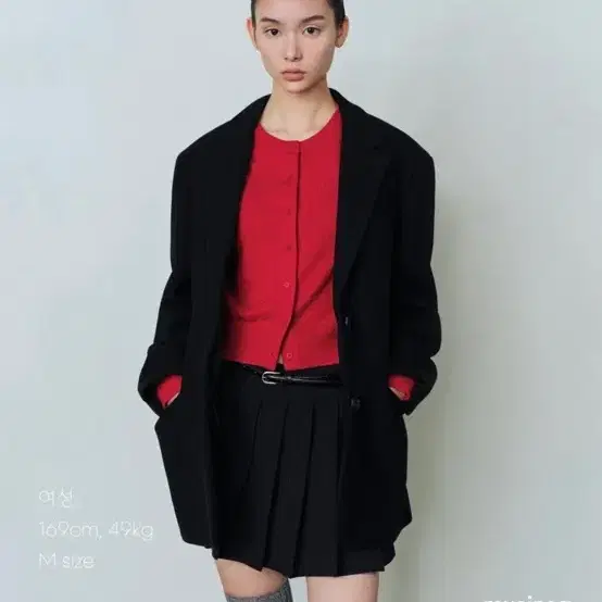 무신사 스탠다드 울 블레이저 XS