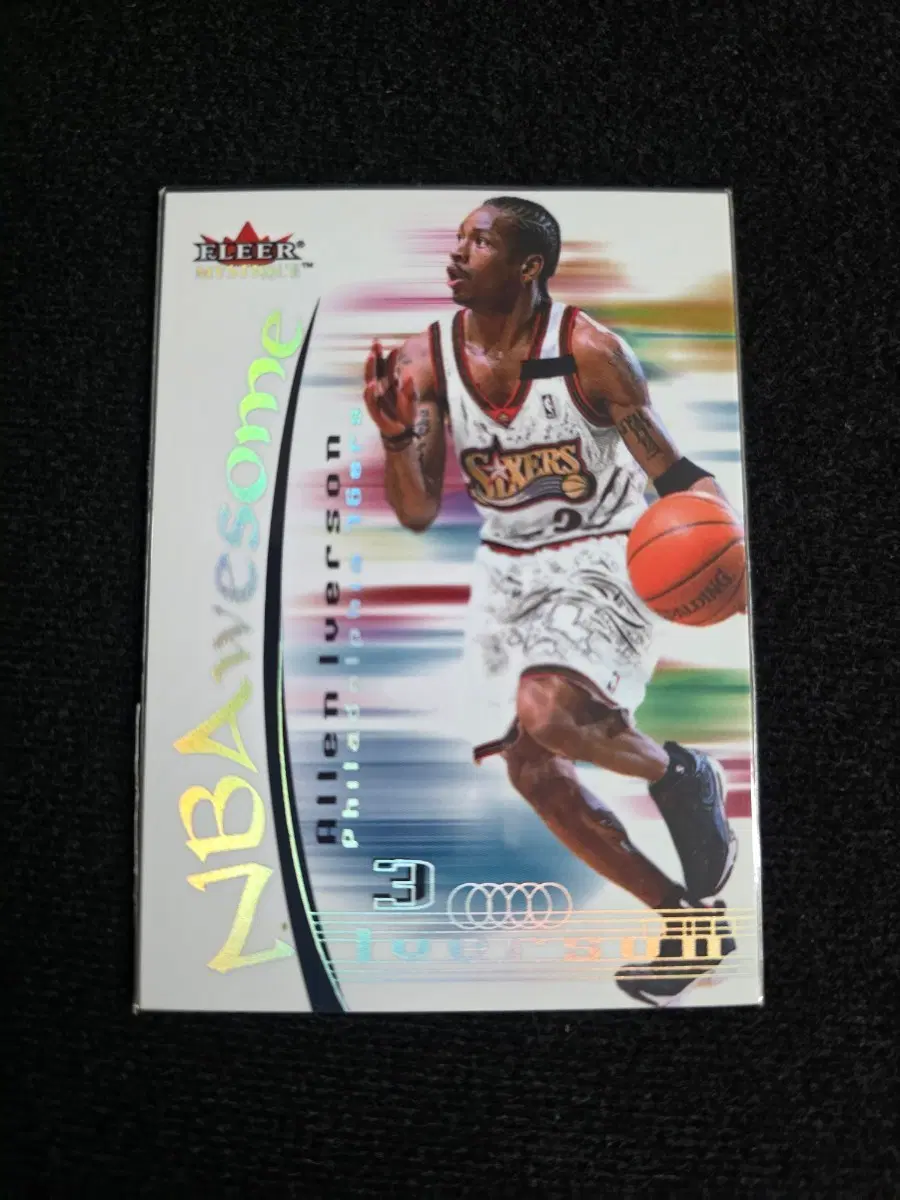 2000-01 Fleer Mystique NBAwesome Allen Iverson #8