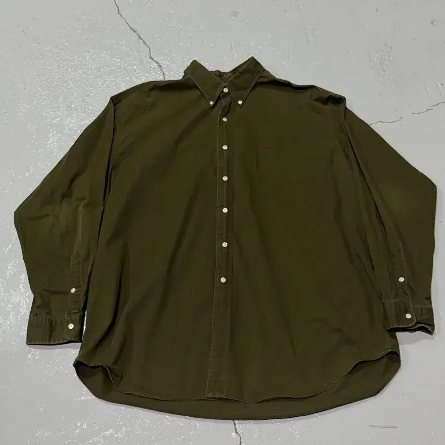 폴로랄프로렌(Polo Ralph Lauren)블레이크 빈티지 올리브 카키 코튼 셔츠