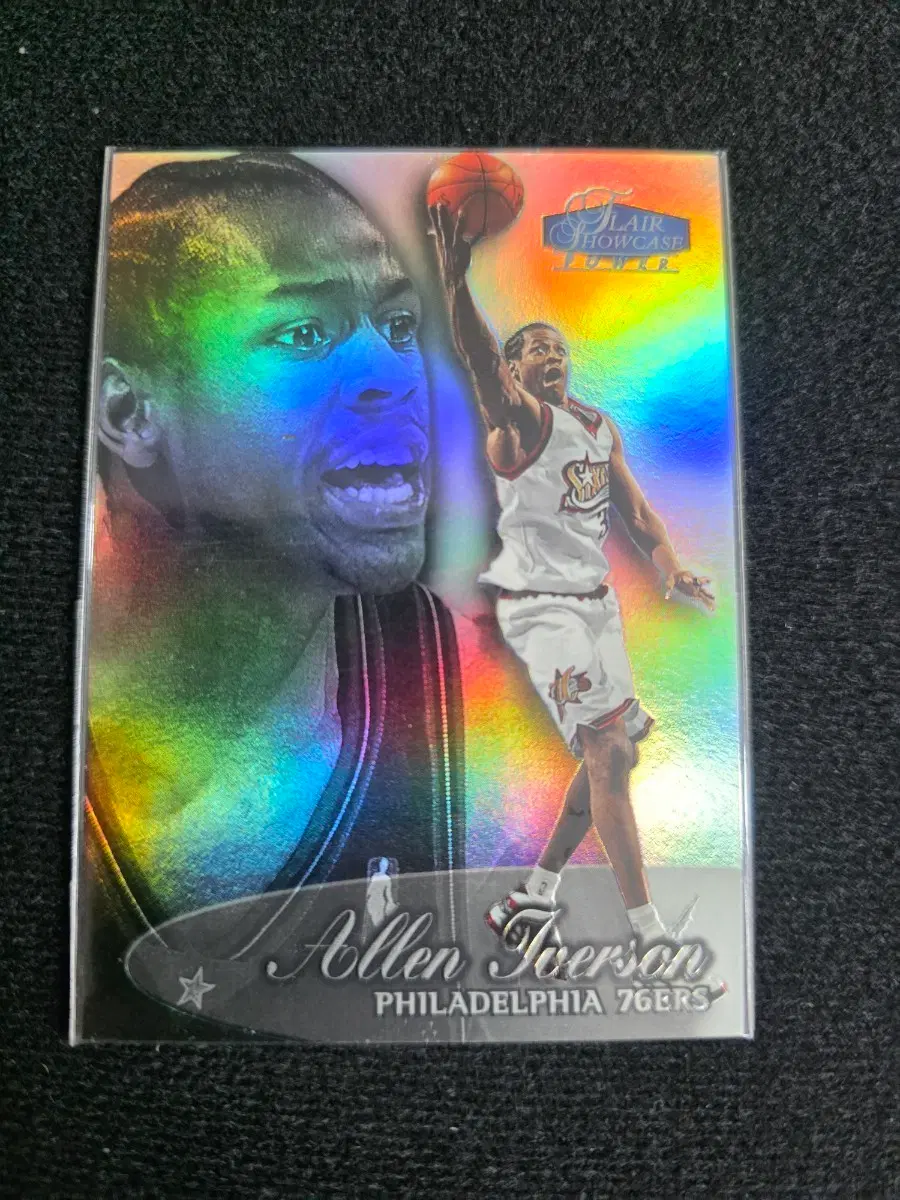 Allen Iverson 1998-99 Flair Showcase Power Showtime 76ers