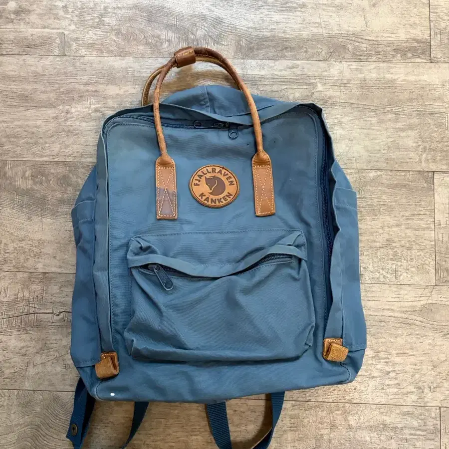 피엘라벤 칸켄 백 블루 33x28