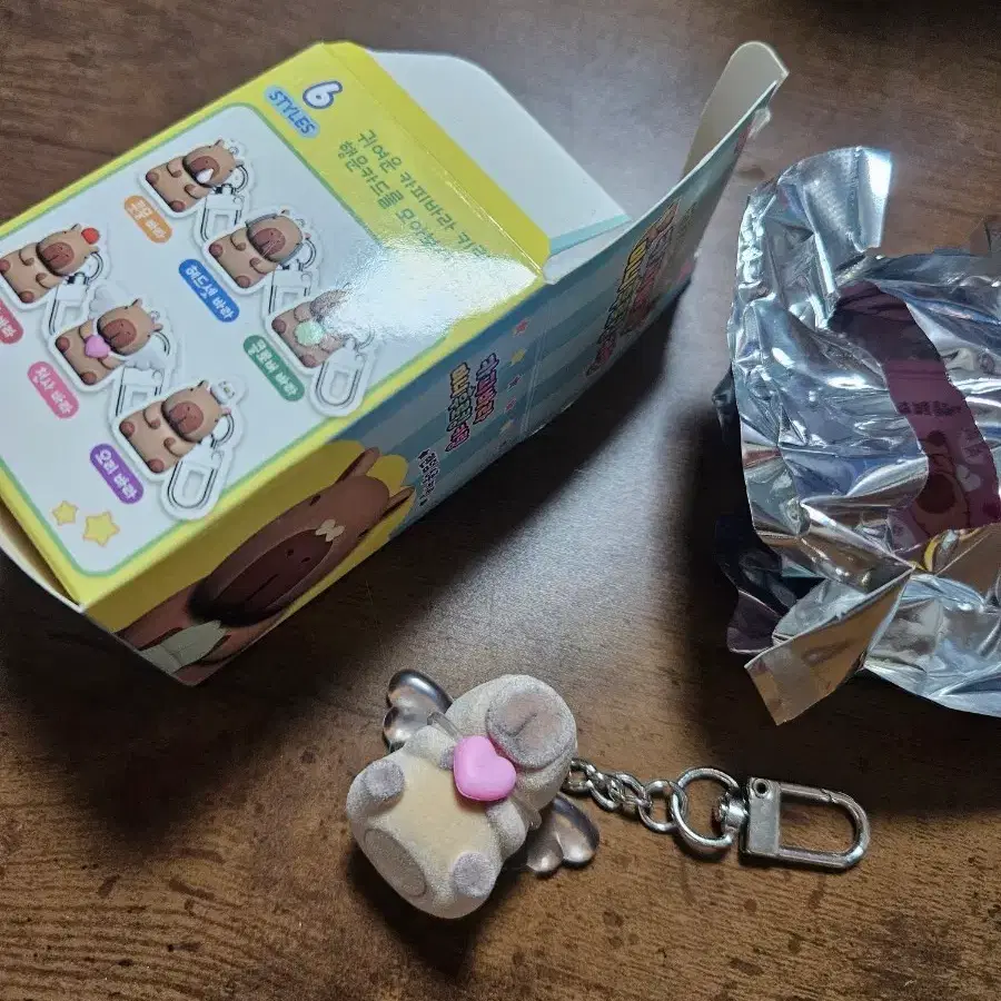 카피바라 천사바라 키링