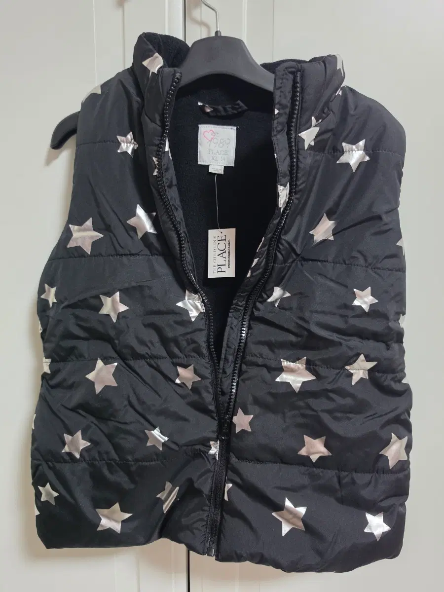 칠드 플레이스 별 패턴 패딩 조끼 XL 14