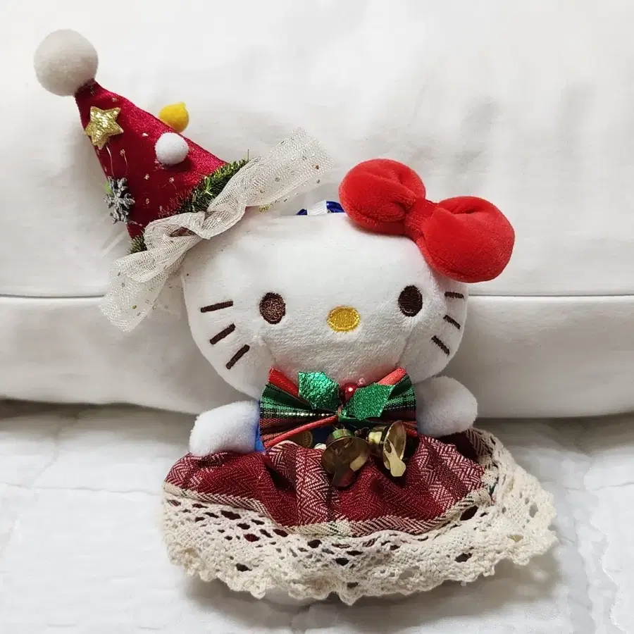 산리오 헬로키티 크리스마스 인형 키링