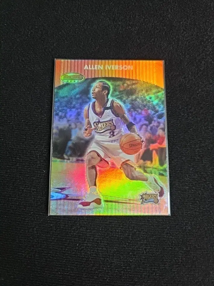 2000-01 Bowman's Best Allen Iverson #1 - Philadelphia 76ers