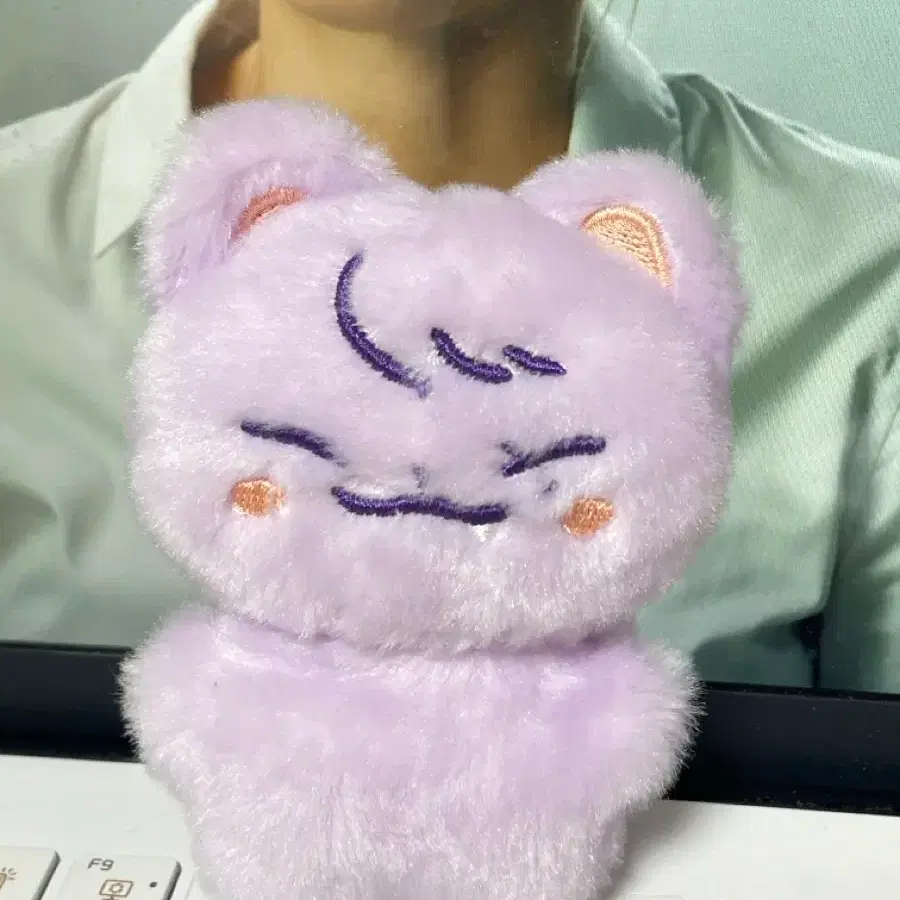 에이티즈 최산 비공굿 인형 산냥이 양도