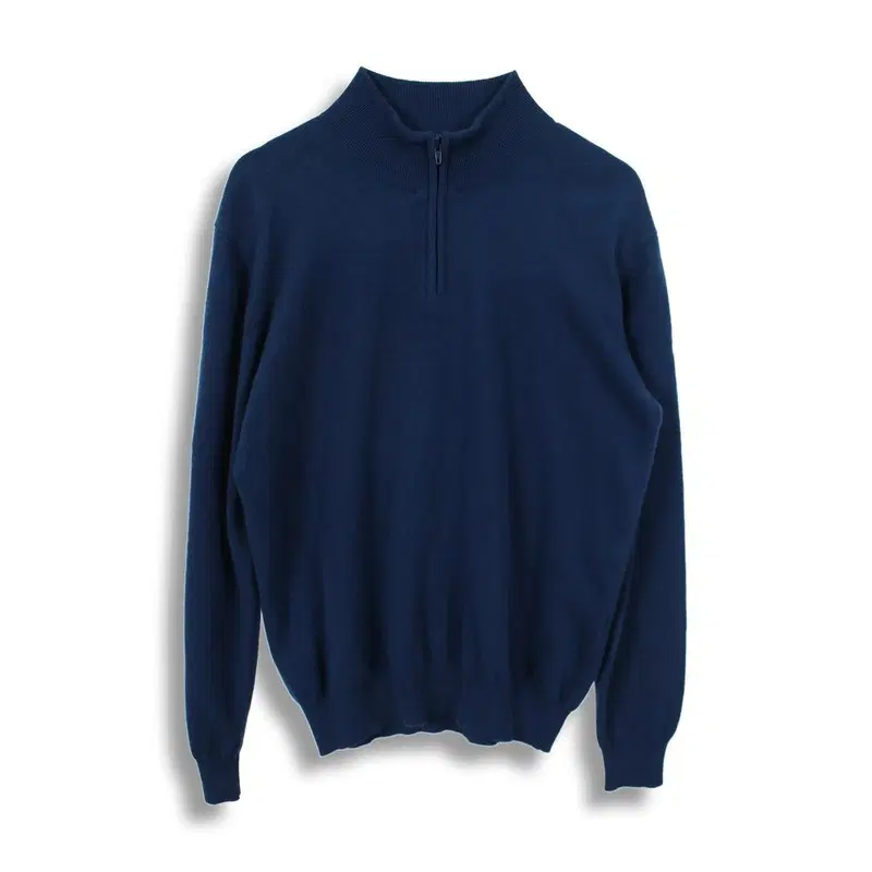 ROYAL CASHMERE (MEN - L) 캐시미어 100% 하프 집업 니트 탑