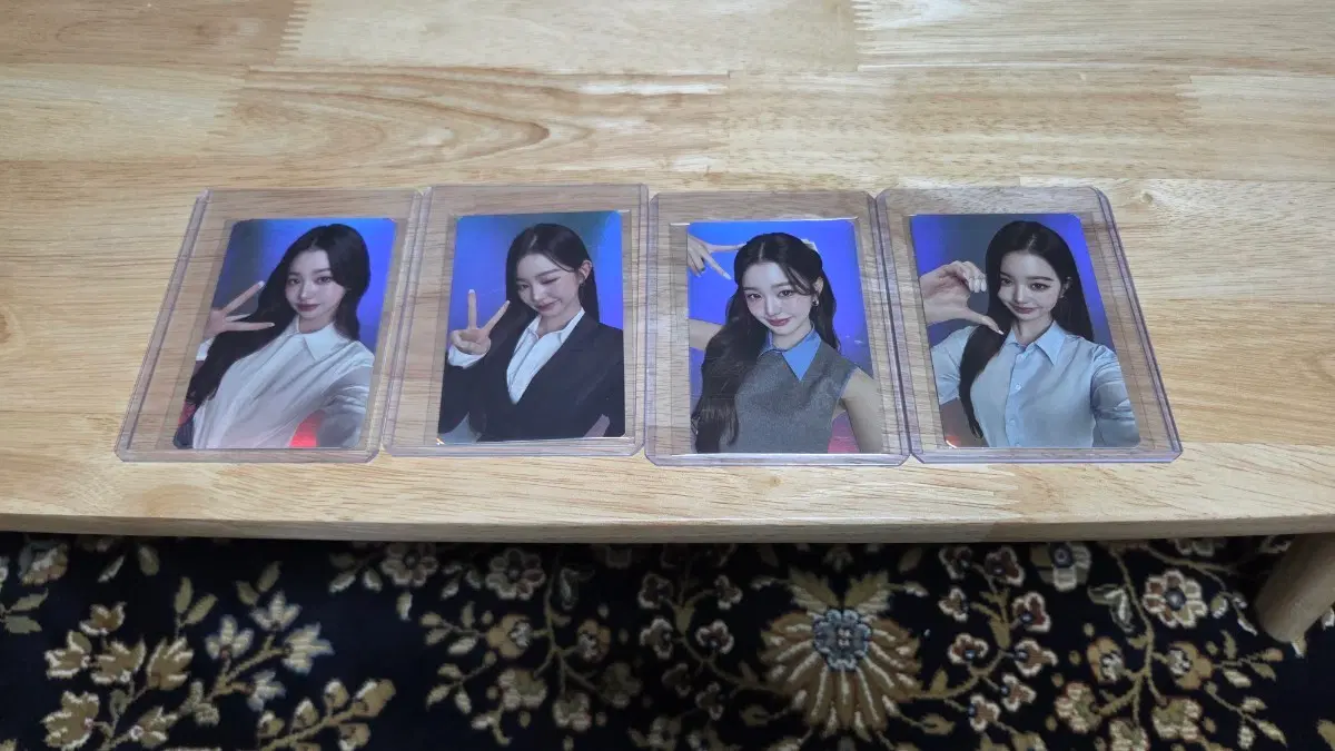 아이브 장원영 포토카드 4장