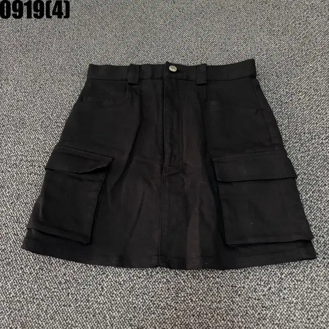 키르시 블랙 카고 스커트 2 0919