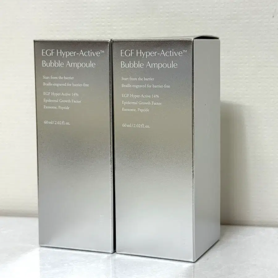 프롬리에 EGF 하이퍼 액티브 버블 앰플 60ml 수분 장벽 보습 엑소좀 화잘먹 속광