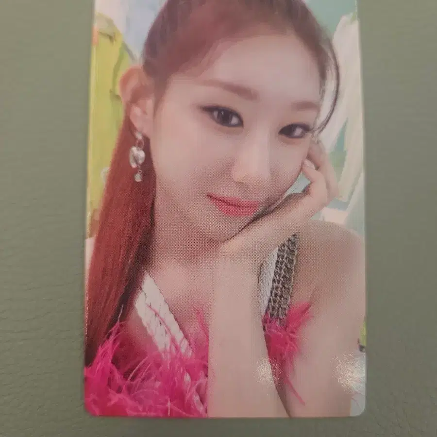 있지 채령 포카 쇼피특전
