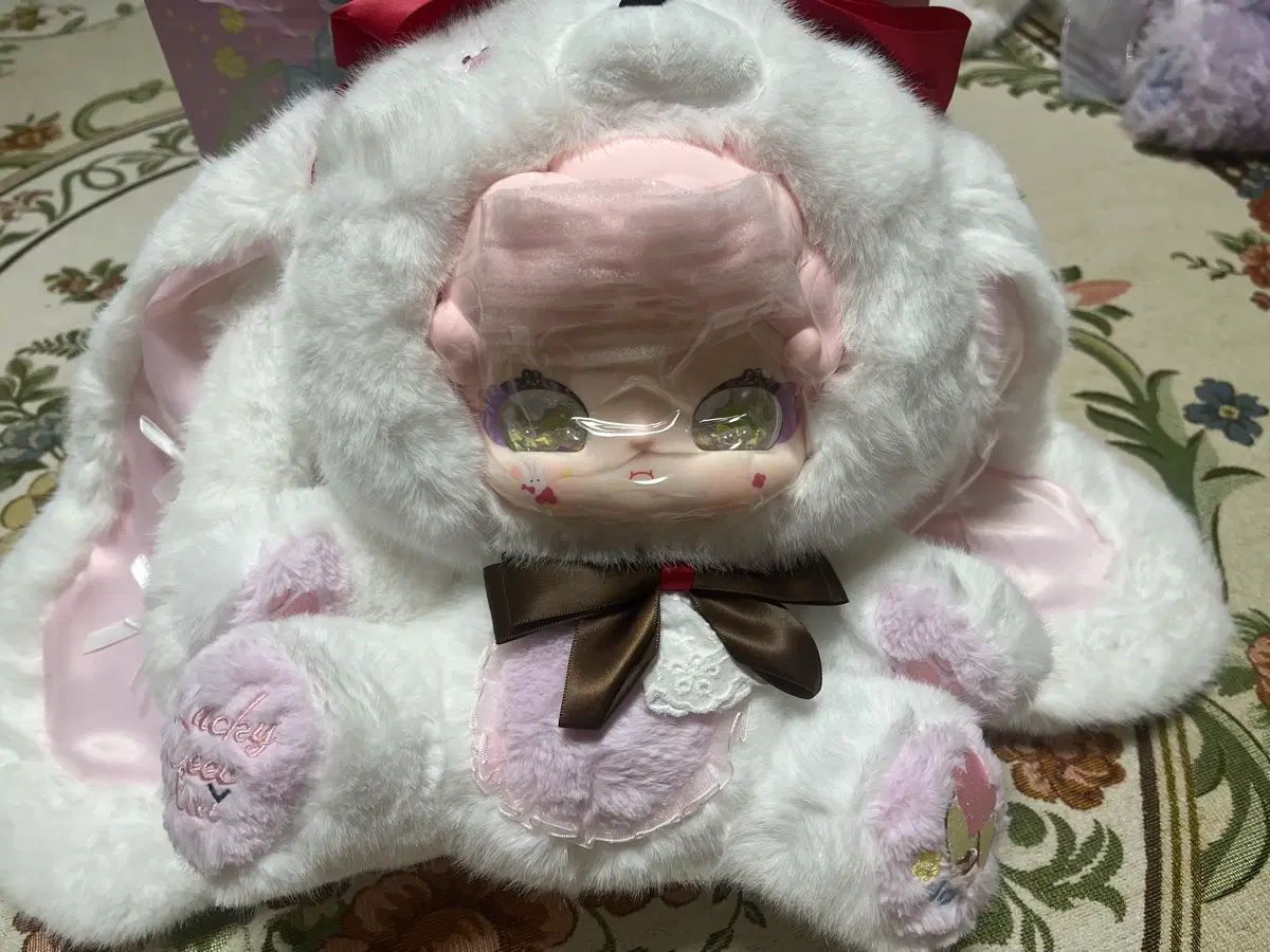 밤토끼 600% 대형인형(화이트)