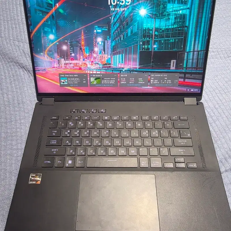 ASUS FLOW X16 360 QHD DDR5 게이밍 노트북