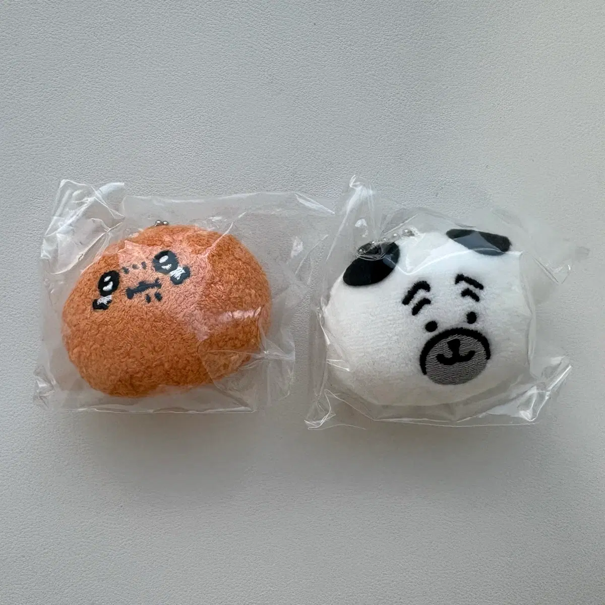 나가노 농담곰 고로케 퍼그 얼굴 방울 키링 정품 새상품
